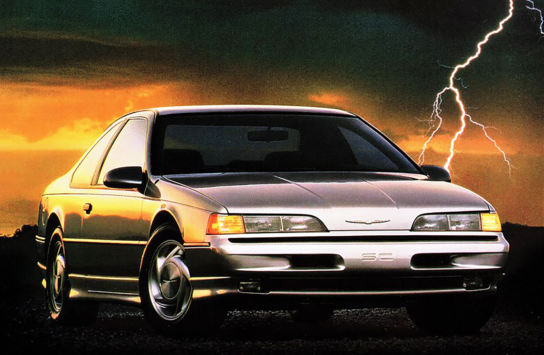 1989 Ford Thunderbird SC Ad, Sports Car Ads